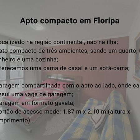 Apto Compacto Em Floripa-Continente Florianópolis 외부 사진