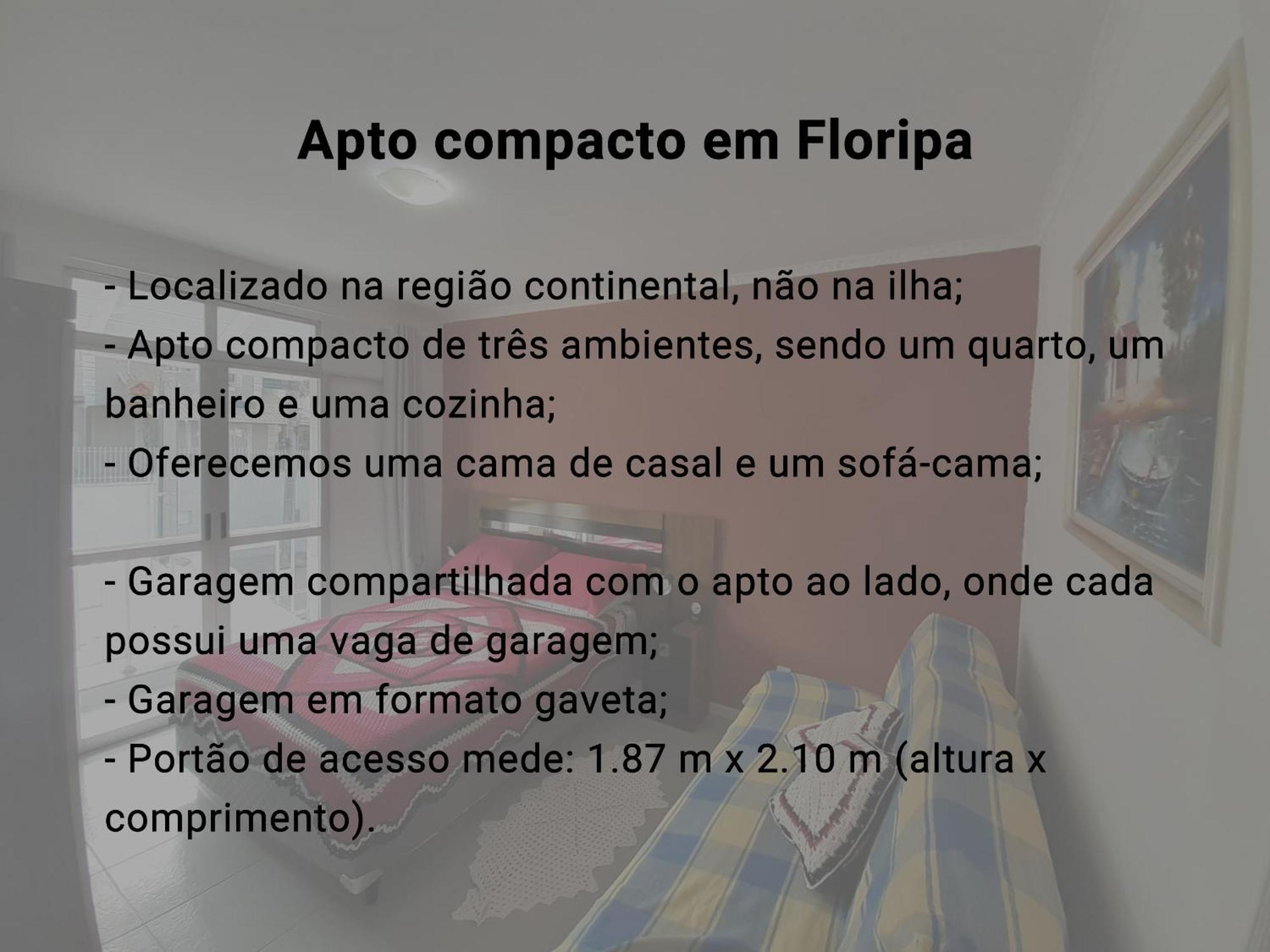 Apto Compacto Em Floripa-Continente Florianópolis 외부 사진